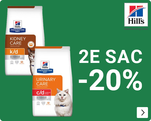 Hill's PD droogvoer kat 2e zak 20% lret op afwijkende data CAT