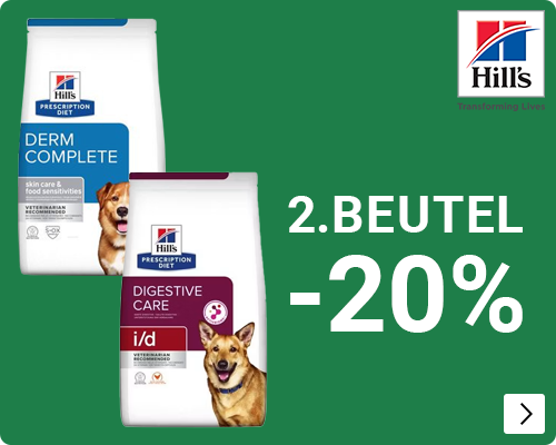 Hill's PD droogvoer hond 2e zak 20% lret op afwijkende data DOG