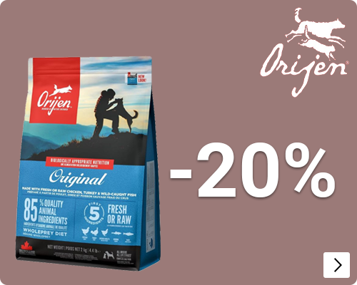 Orijen original hondenvoer 17 kg 20% korting ALLE LANDEN BEHALVE NL DOG