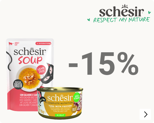 Schesir ALLE LANDEN BEHALVE IT 15% korting CAT