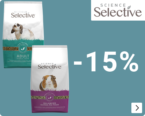 Supreme Science Selective Konijn- en Caviavoer 15% korting