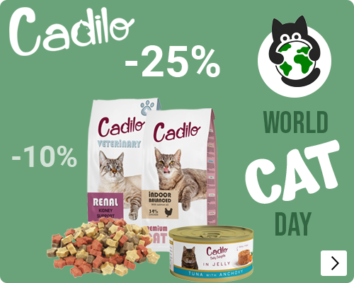 WERELDKATTENDAG CADILO tot 25% korting CAT