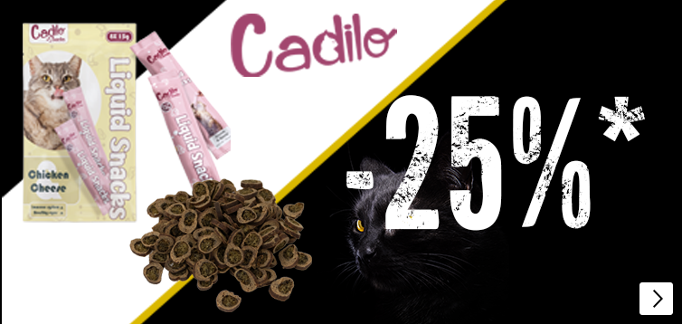BF CADILO SNACKS tot 25% korting CAT