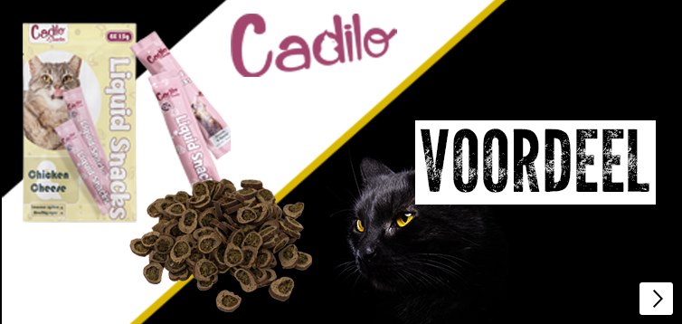 BF CADILO SNACKS tot 25% korting CAT