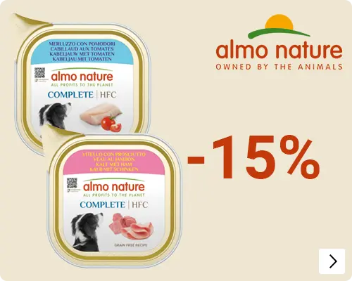 ALMO 15% korting DOG