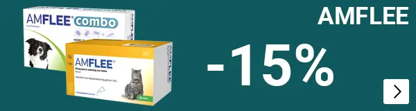 AMFLEE 15% korting DOG CAT