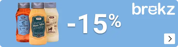 ZALMOLIE van Brekz 15% korting DOG