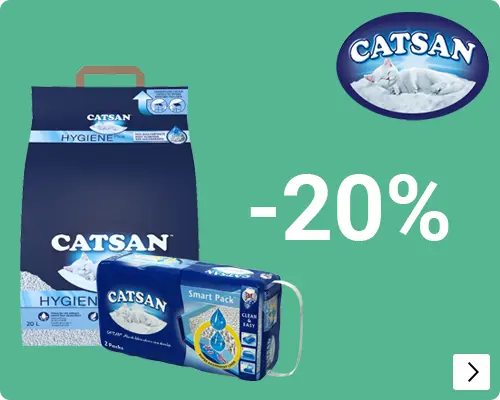 Catsan kattttenbakvulling 20% korting CAT