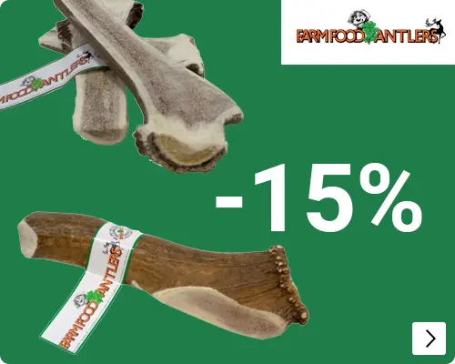 Farm Food Antlers en Antlers Easy 15% korting DOG