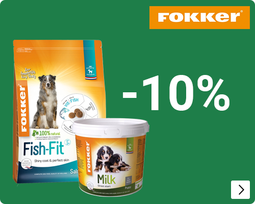 FOKKER 10% korting DOG