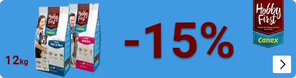 HobbyFirst Canex 12 kg hondenvoer 15% korting DOG