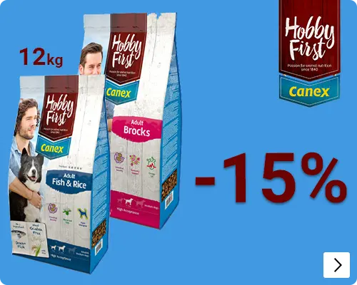 HobbyFirst Canex 12 kg hondenvoer 15% korting DOG