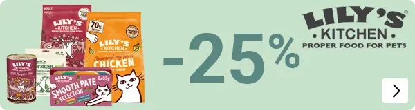 Lily's Kitchen op alle honden en kattenvoer en snacks 25% korting DOG CAT
