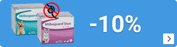 MILBEGUARD ontworming 10% korting DOG CAT