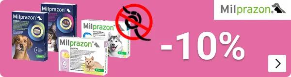 MILPRAZON ontworming 10% korting DOG CAT