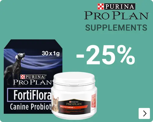 Pro Plan Supplementen hond en kat  incl Forti Flora 25% korting DOG CAT