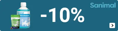 SANIMAL 10% korting DOG CAT