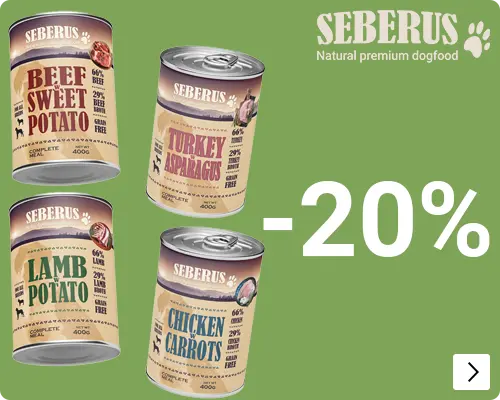 SEBERUS WET AND DRY natvoer 20% korting DOG