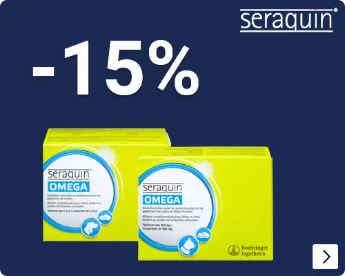 SERAQUIN 15% korting DOG CAT