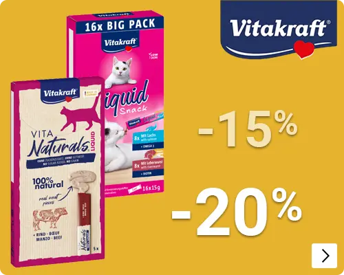 VITAKRAFT LIQUIDS tot 20% korting CAT
