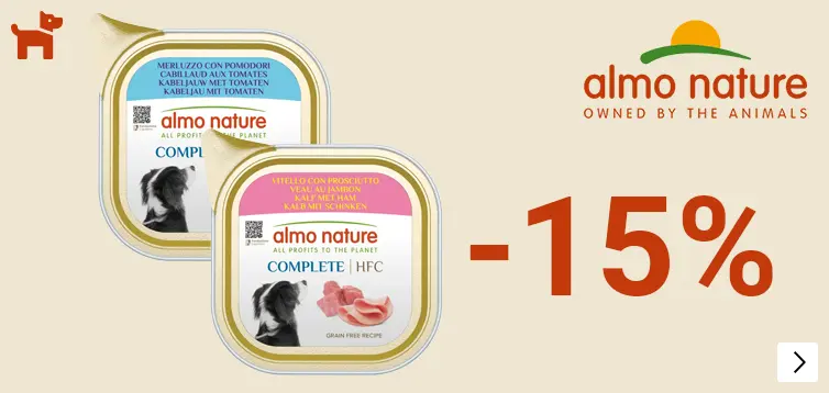 ALMO 15% korting DOG
