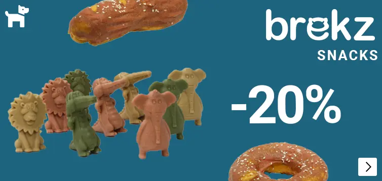 BREKZ HONDENSNACKS 20% korting DOG