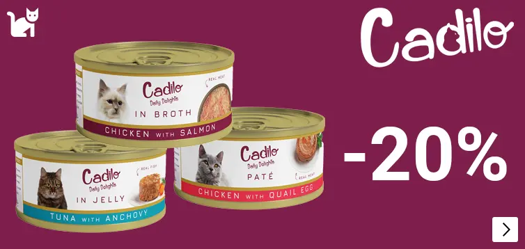 CADILO NATVOER 20% korting CAT