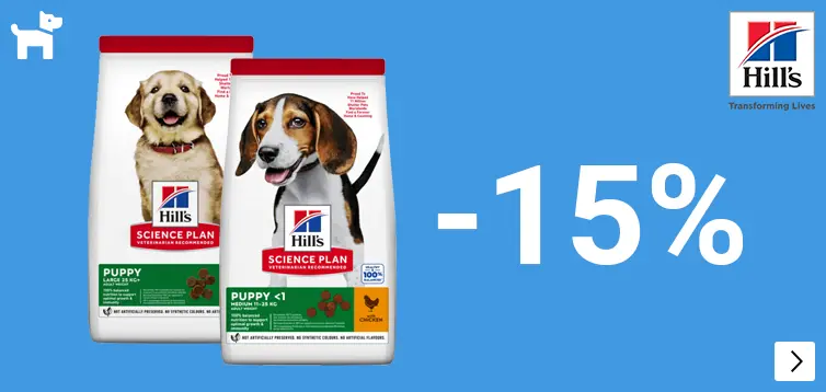 Hill's SP Puppy droogvoer 15% korting DOG
