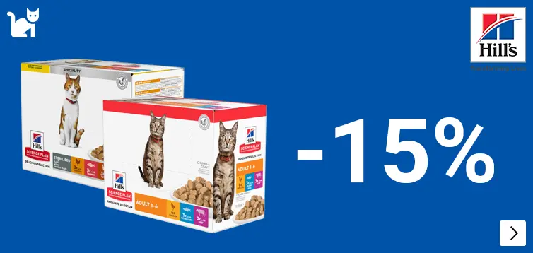 Hill's SP kattenvoer natvoer 15% korting CAT
