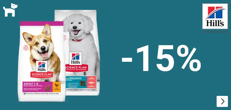Hill's Small& Mini droogvoer hondenvoer 15% korting DOG
