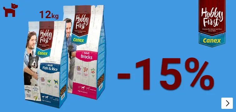 HobbyFirst Canex 12 kg hondenvoer 15% korting DOG