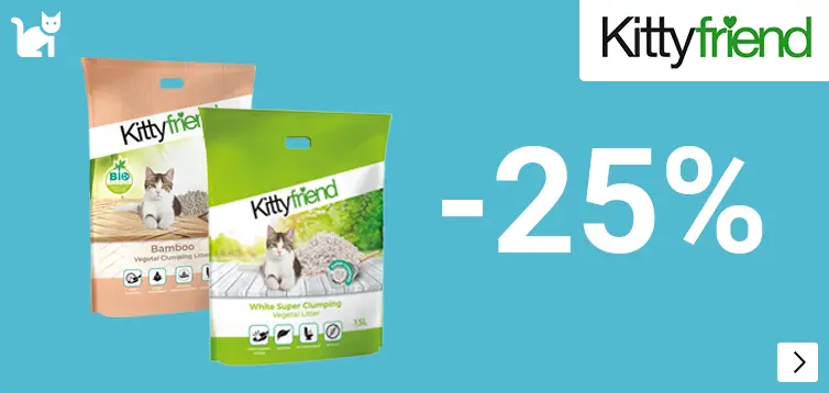 KITTYFRIEND 25% korting CAT