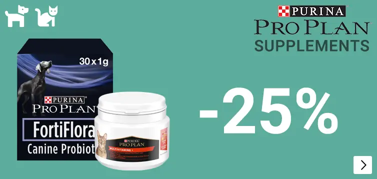 Pro Plan Supplementen hond en kat  incl Forti Flora 25% korting DOG CAT
