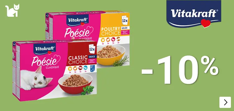 VITAKRAFt POESIE 10% korting CAT