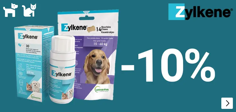 ZYLKENE 10% korting DOG CAT
