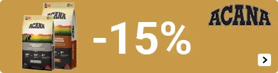Acana hondenvoer grootverpakking vanaf 6kg 15% DOG