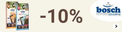 BOSCH hondenvoer 10% korting DOG