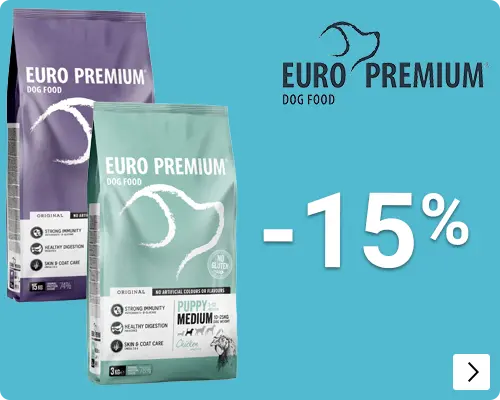EUROPREMIUM 15% korting DOG