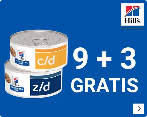 Hill's Prescription Diet Natvoer 9+3 gratis CAT