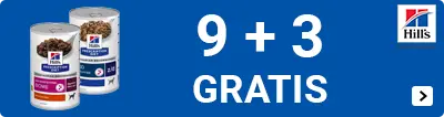 Hill's Prescription Diet Natvoer 9+3 gratis DOG