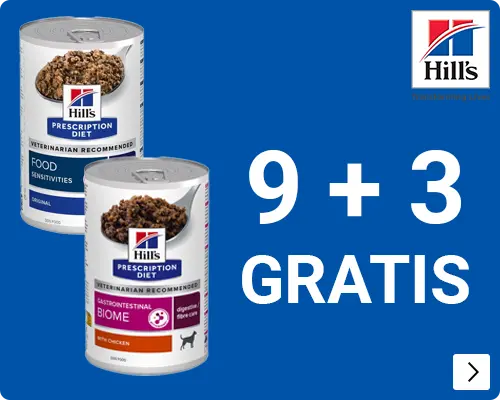 Hill's Prescription Diet Natvoer 9+3 gratis DOG