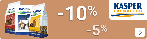 Kasper Fauna kvp 5% korting grootverpakkingen 10%