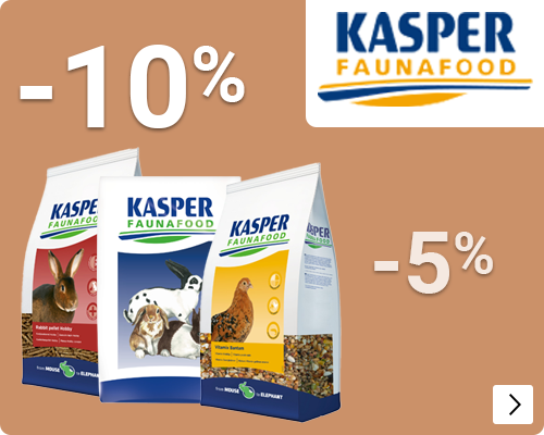 Kasper Fauna kvp 5% korting grootverpakkingen 10%