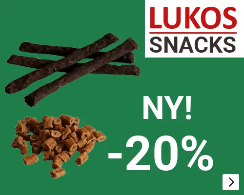 NEW LUKOS SNACKS 20% korting DOG