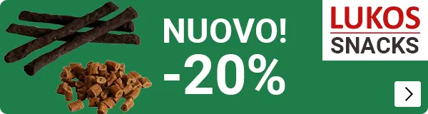 NEW LUKOS SNACKS 20% korting DOG
