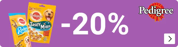 Pedigree diverse hondensnacks 20% korting DOG