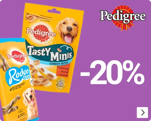 Pedigree diverse hondensnacks 20% korting DOG