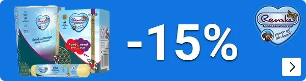 RENSKE 15% korting DOG