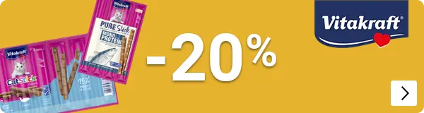 VITAKRAFT STICKS 20% korting CAT