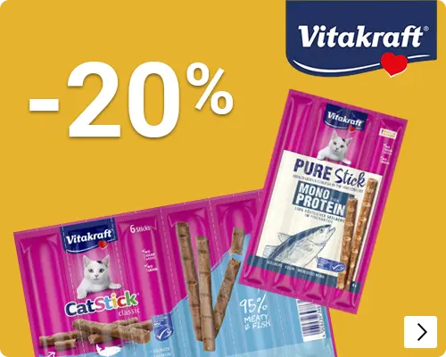 VITAKRAFT STICKS 20% korting CAT